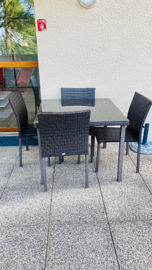 Font-Romeu : T2 Avec Grande Terrasse Et Garage Daire Dış mekan fotoğraf
