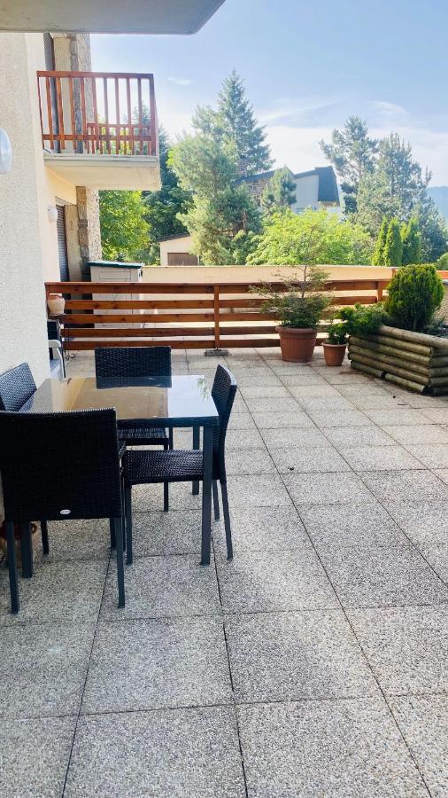 Font-Romeu : T2 Avec Grande Terrasse Et Garage Daire Dış mekan fotoğraf